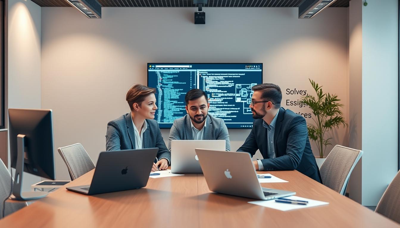 Custom software development for business operations